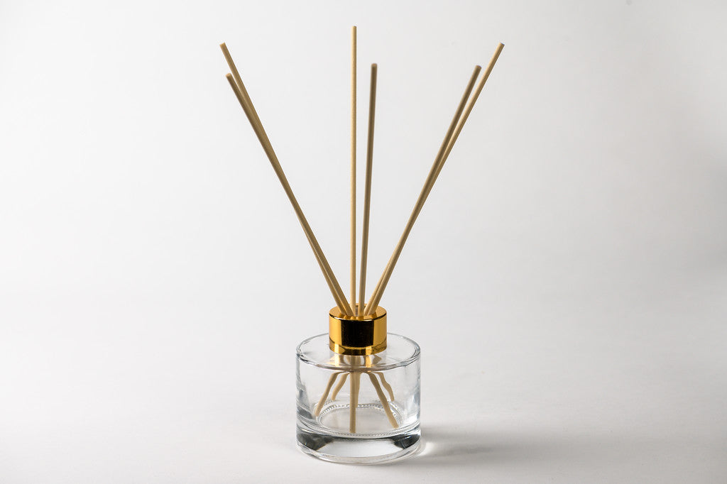 Mikado 100 ml difusor vidrio transparente recto tap. tapa d. y varillas b.