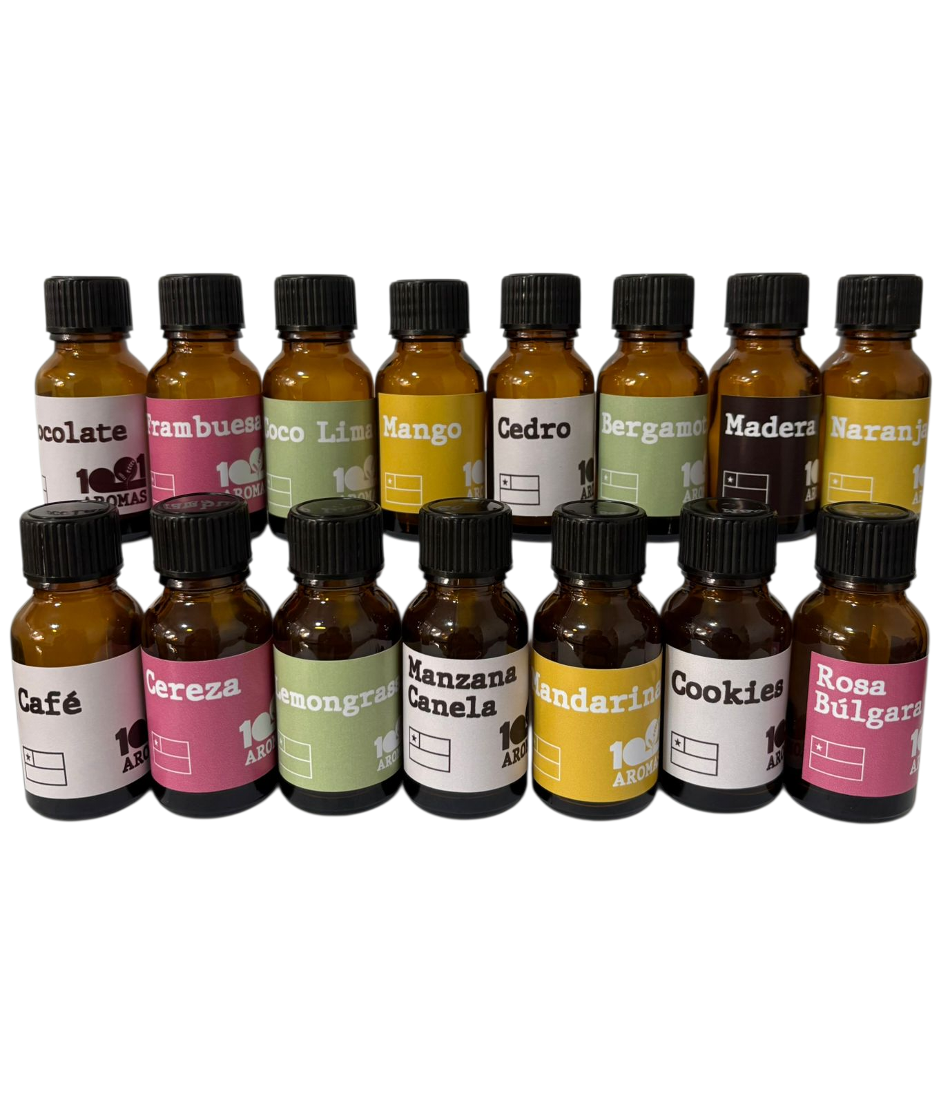 Pack Top 20 Esencias Aromas Multipropósito - 10 Gramos Cada Uno