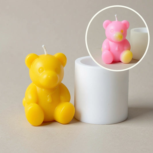 Molde Velas Oso Osito