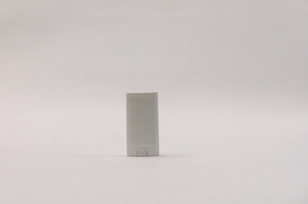 Envase desodorante en barra blanco 15 gr.