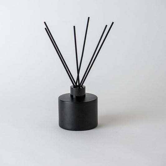 Mikado 150 ml difusor vidrio negro recto con tap. tapa n. varillas n.
