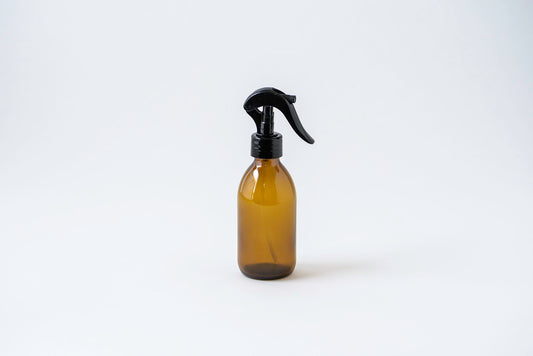 Botella 200 ml vidrio ámbar mini gatillo 28/410