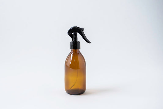 Botella 300 ml vidrio ámbar mini gatillo 28/410