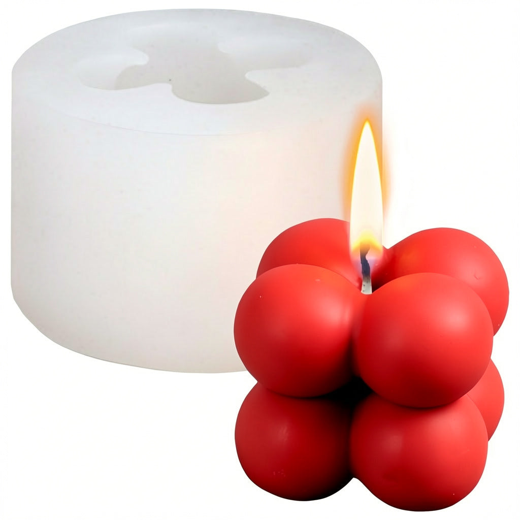Molde Velas 4 Burbujas