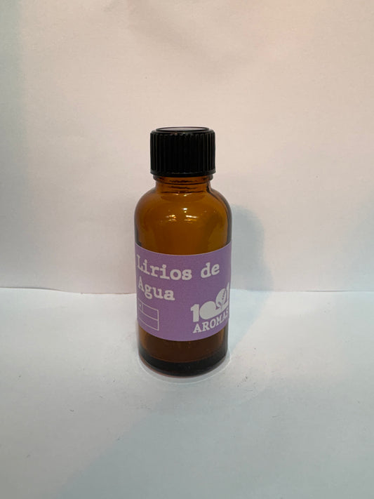 Esencia Aroma Lirios de Agua Solo Velas Soja, Arena y Coco - 50 Gramos