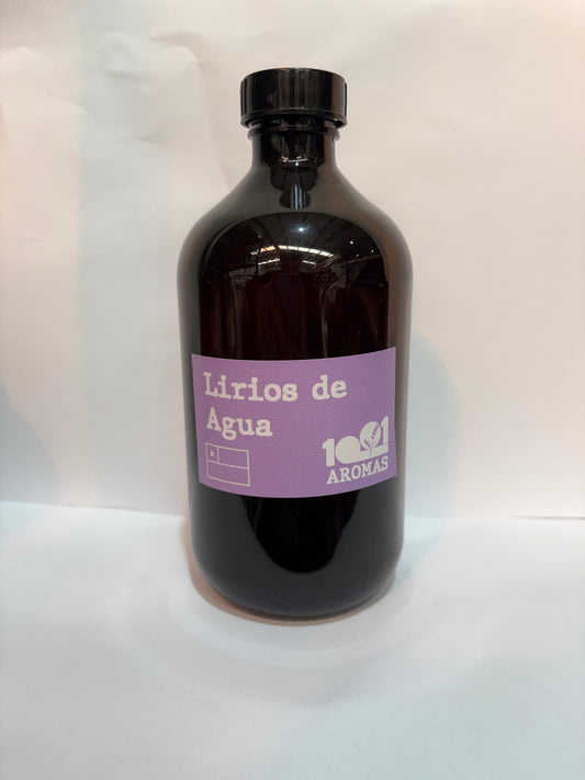 Esencia Aroma Lirios de Agua Solo Velas Soja, Arena y Coco - 500 Gramos
